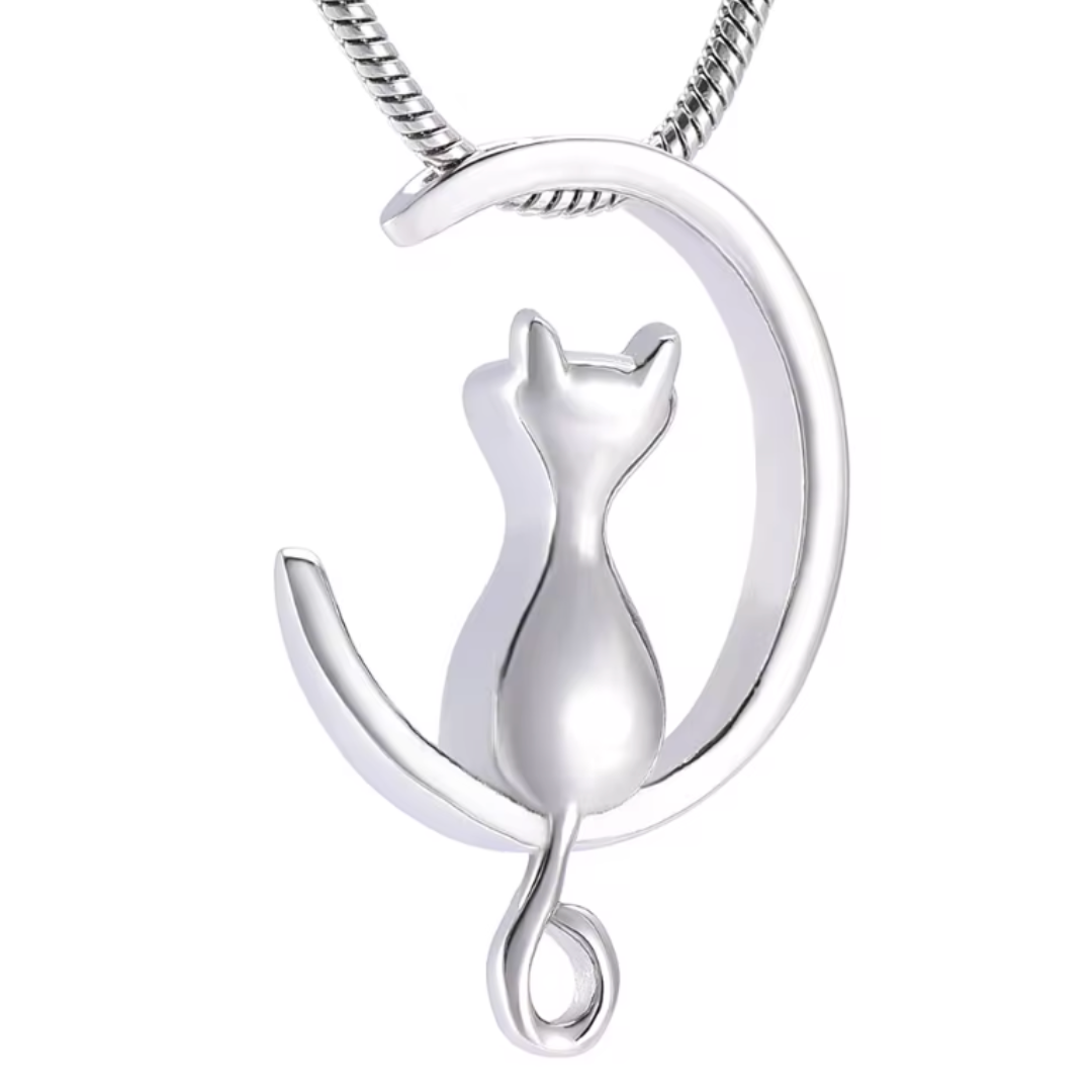 Relicario Gato Sentado