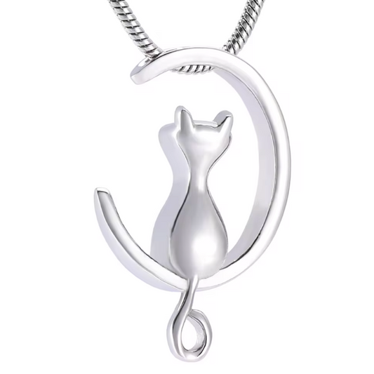 Relicario Gato Sentado