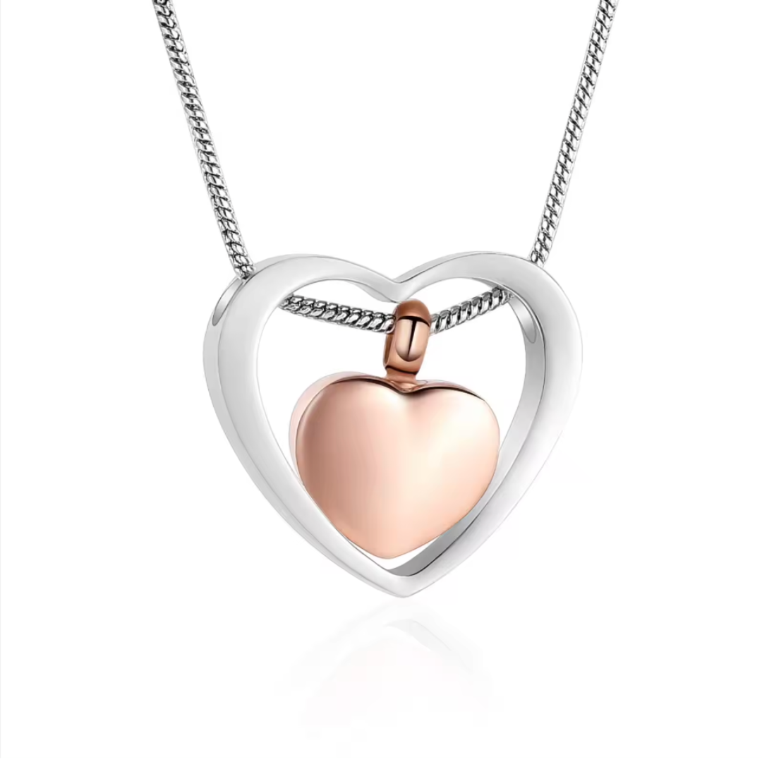 Relicario Corazón Flotante