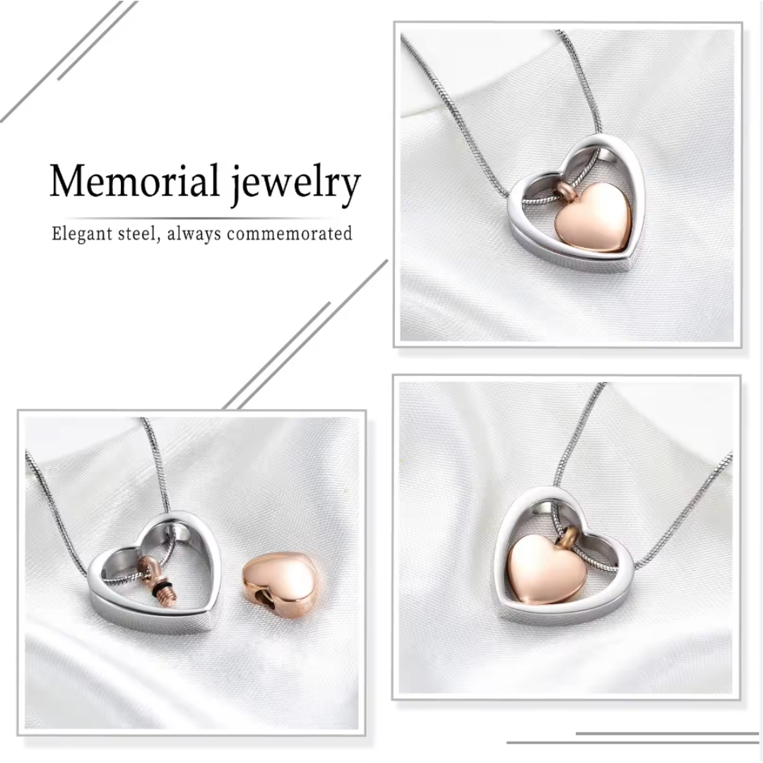 Relicario Corazón Flotante