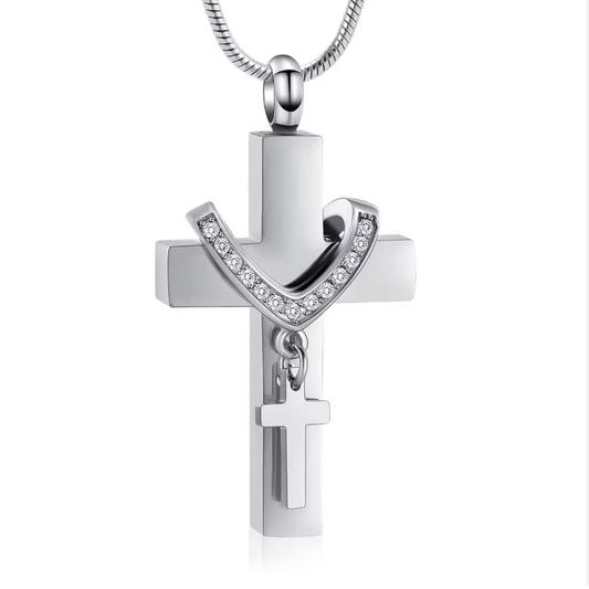 Relicario Cruz Colgante