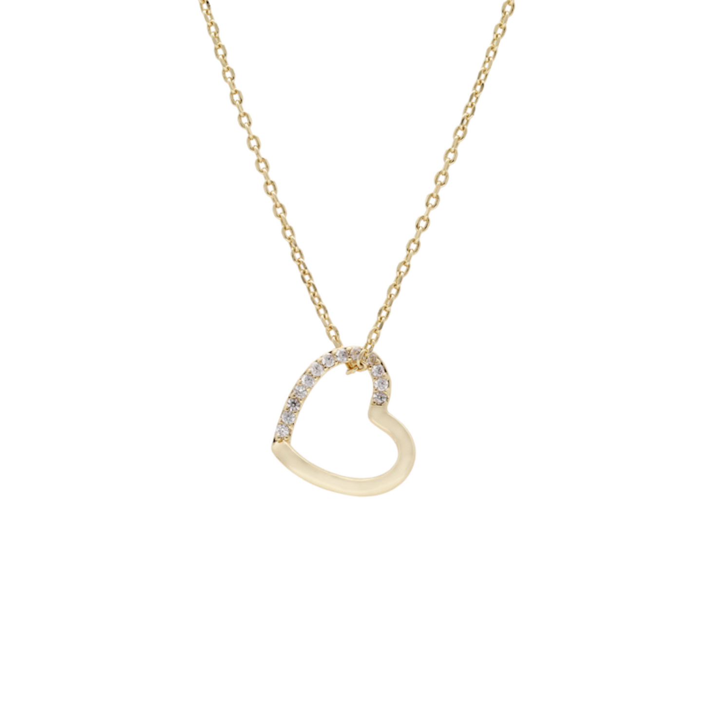 Corazón Con Zirconias