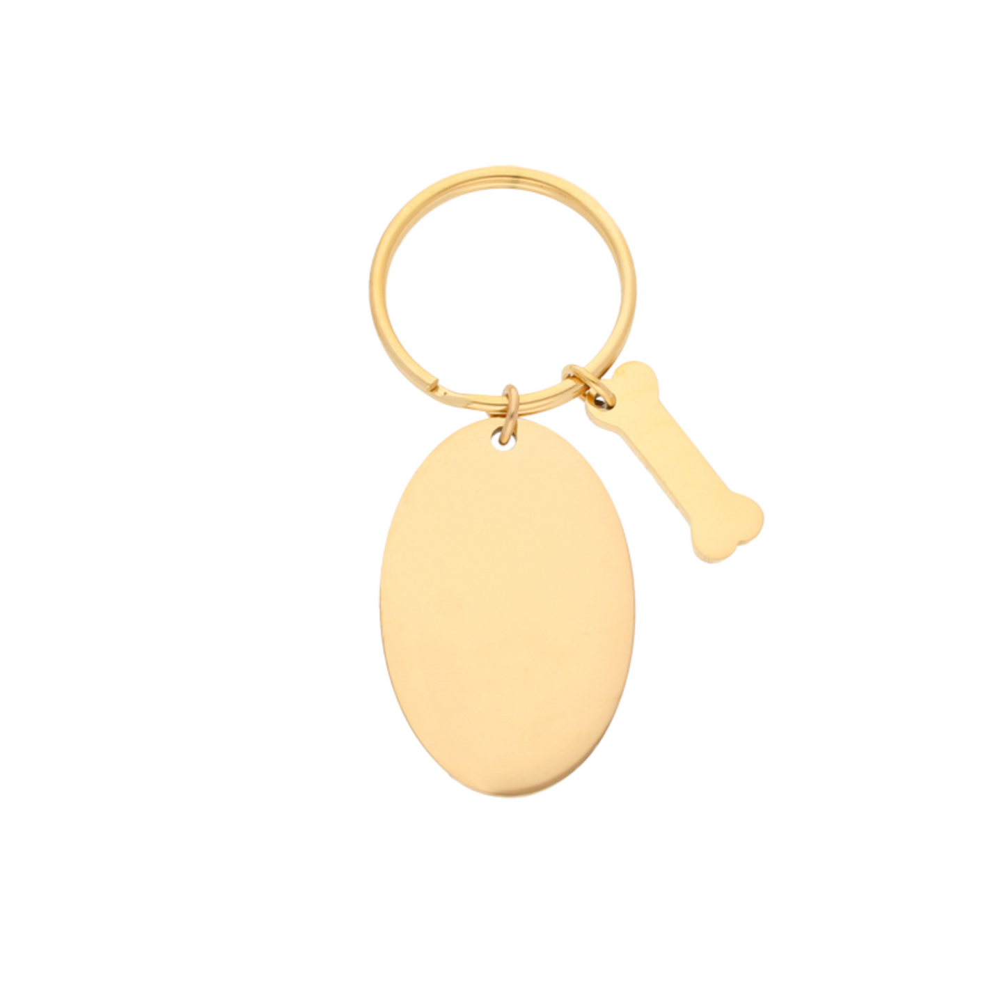 Llavero Balón y Hueso Con Grabado Láser