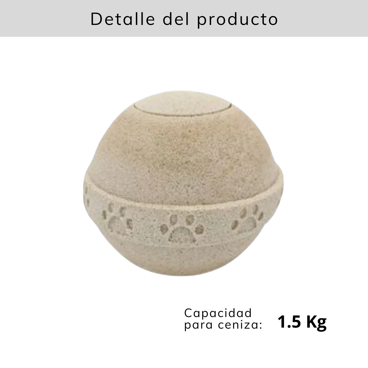 Urna Biodegradable Mascotas