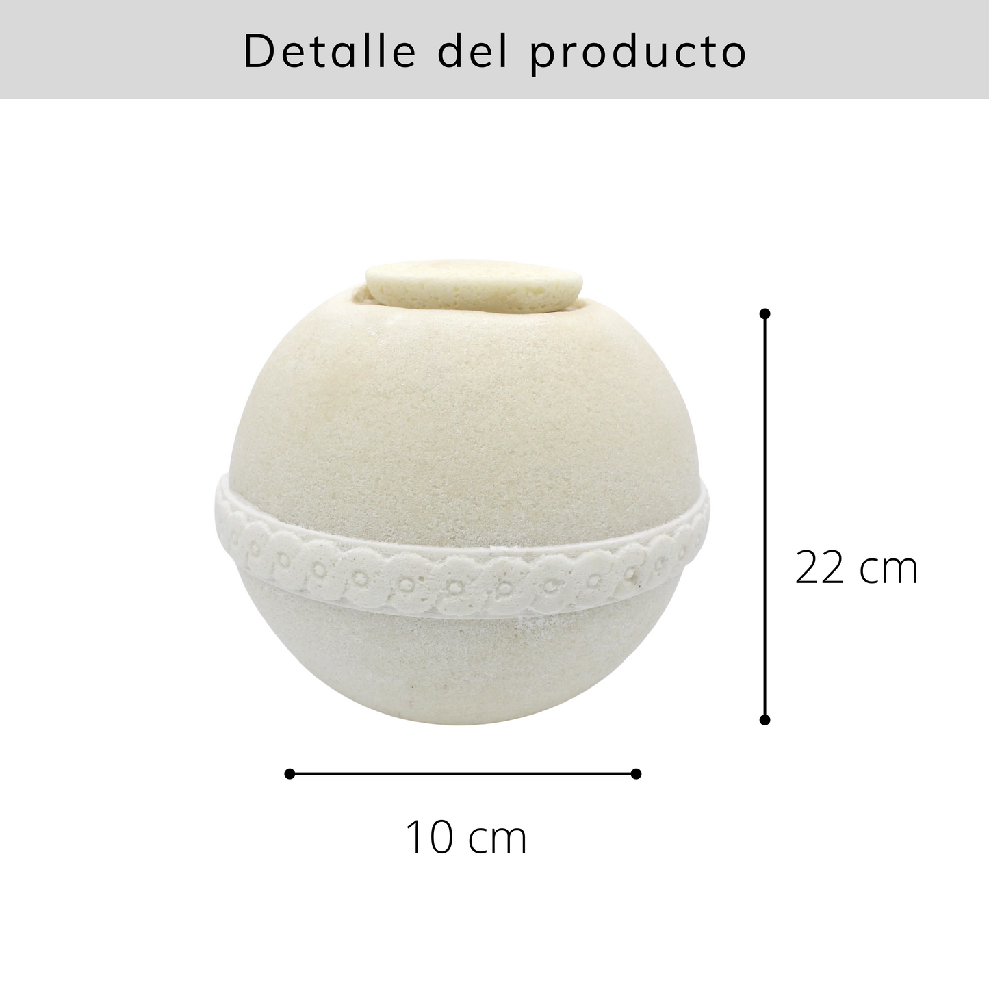 Urna Esfera Biodegrable