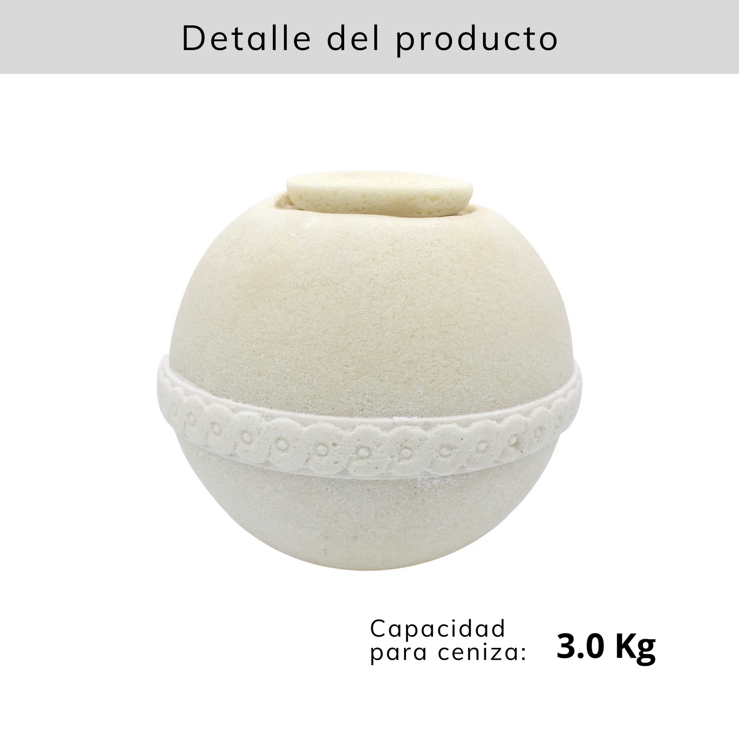 Urna Esfera Biodegrable